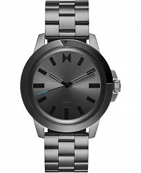 Mvmt Men's Minimal Sport Gunmetal-Tone Stainless Steel Bracelet Watch 45mm