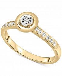 Diamond Engagement Ring (1/3 ct. t. w. ) in 14k White or Yellow Gold
