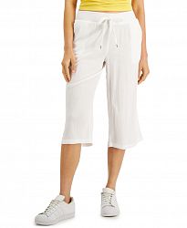 Style & Co Petite Cropped Soft Pull-On Pants, Created for Macy's