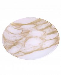 Classic Touch Set of 4 Marble 13" Chargers