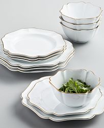 Martha Stewart Collection Baroque 12-Pc. Dinnerware Set, Service for 4, Created for Macy's
