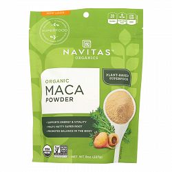 Navitas Naturals Maca Powder - Organic - 8 oz - case of 12 - 1551894