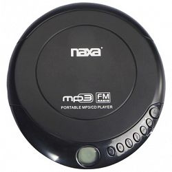 Slim Personal MP3/CD Player with 100 Second Anti-Shock & FM Scan Radio