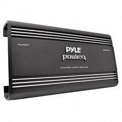 Pyle PLA4478 Power Series Bridgeable Class AB Amp (4 Channels, 4, 000 Watts max)