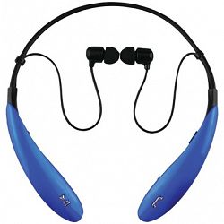 Supersonic IQ-127BT BLUE IQ-127 Bluetooth Headphones with Microphone (Blue)