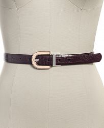 Inc International Concepts Embossed Reversible Belt, Created for Macy's