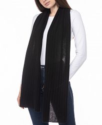 Charter Club Ribbed Cashmere Muffler, Created for Macy's