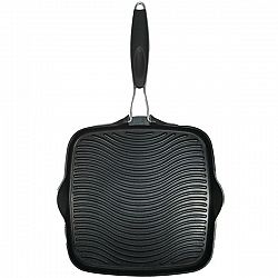 STARFRIT(R) 30036-006-SPEC 10" x 10" Grill Pan with Foldable Handle