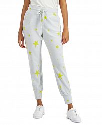 Style & Co Petite Printed Jogger Pants, Created for Macy's