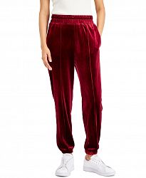 Inc International Concepts Petite Velvet Jogger Pants, Created for Macy's