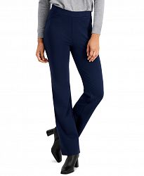 Style & Co Ponte Knit Bootcut Pants, Created for Macy's