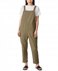 Eileen Fisher Tapered-Leg Ankle Overalls