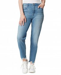 Jessica Simpson Throwback Tapered High Rise Jeans