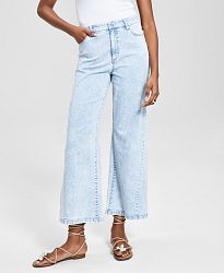 Inc International Concepts High Rise Wide-Leg Jeans, Created for Macy's