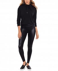 Miraclesuit Faux Leather Shaping Leggings
