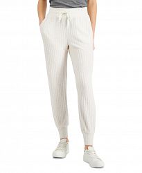 Style & Co Ribbed Jogger Pants, Created for Macy's