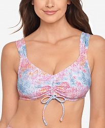 Salt + Cove Juniors' Electric Snake Sash-Strap Bikini Top, Available in D/Dd, Created For Macy's Women's Swimsuit