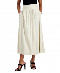 Alfani Pull-On Midi Skirt, Created for Macy's
