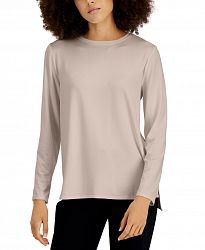 Alfani Crewneck Long Sleeve T-Shirt, Created for Macy's