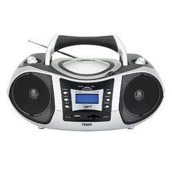 Naxa NPB-250 Portable MP3/CD Player with Text Display, AM/FM Stereo Radio, USB Input & SD/MMC Card Slot
