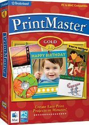 PrintMaster Gold 2.0 Design Software for Windows/Mac