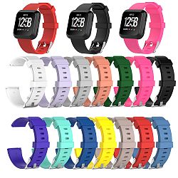 14 PKS Colorful Replacement Wristbands Compatible for Fitbit Versa- Replacement Band Only - KIT - Large