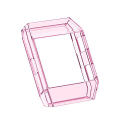 Navor Soft Silicone Clear Case Cover Protector Compatible with Fitbit Ionic - Pink
