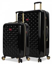 Betsey Johnson Heart To Heart Hardside Luggage Collection