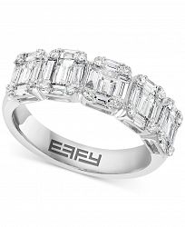 Effy Diamond Baguette Cluster Ring (1-1/4 ct. t. w. ) in 18k White Gold