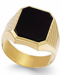 Men's Onyx (3-3/4 ct. t. w. ) Ring in 14k Gold