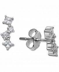 Giani Bernini Cubic Zirconia Multi-Shape Earring in Sterling Silver, Created for Macy's