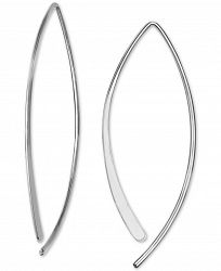 Giani Bernini Threader Earrings in Sterling Silver, Created for Macy's