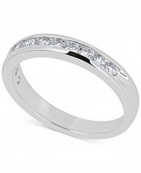 Diamond Channel-Set Band (1/4 ct. t. w. ) in 14k White or Yellow Gold
