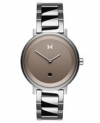 Mvmt Signature Ii Cloud Silver Stainless Steel Bracelet Watch 34mm