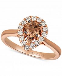 Le Vian Diamond Ring (3/4 ct. t. w. ) in 14k Rose Gold & 14k White Gold