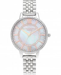 Olivia Burton Women's Wonderland Stainless Steel Bracelet Watch 34mm