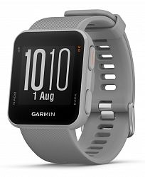 Garmin Unisex Approach S10 Powder Gray Silicone Strap Smart Watch 40mm