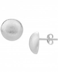 Giani Bernini Dome Stud Earrings in Sterling Silver, Created for Macy's