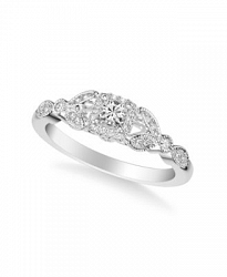 Diamond Princess Engagement Ring Bridal Set Collection In 14k White Yellow Rose Gold