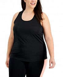 Id Ideology Plus Size Textured Tank Top, Created for Macy's