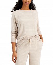 Alfani Women's Long-Sleeve Printed Sweatshirt, Created for Macy's