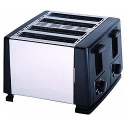 Brentwood Appliances TS-284 4-Slice Toaster (Black)