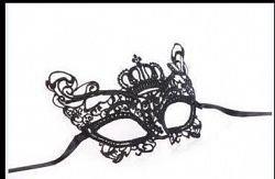 Lace Masquerade Mask - 2 Imperial Crown