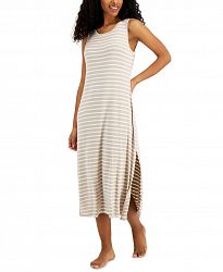 Alfani Women's Sleeveless Crewneck Nightgown, Created for Macy's