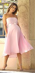 NICOLE MICHELLE - Audrey Pink Maternity Dress - Size 2X - 2X