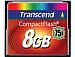 Transcend - Flash memory card - 8 GB - 75x - CompactFlash