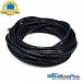 50FT 24AWG Cat6 550MHz UTP Ethernet Bare Copper Network Cable - Black
