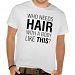 Who Needs Hair? Funny T-shirt