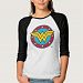 Wonder Woman | Circle & Stars Logo T-shirt