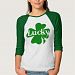 Shamrock 4 leaf clover T-shirt